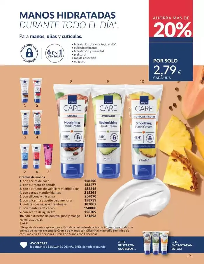 Catálogo de Catálogo AVON Mayo 2 de mayo al 31 de mayo 2025 - Página 191