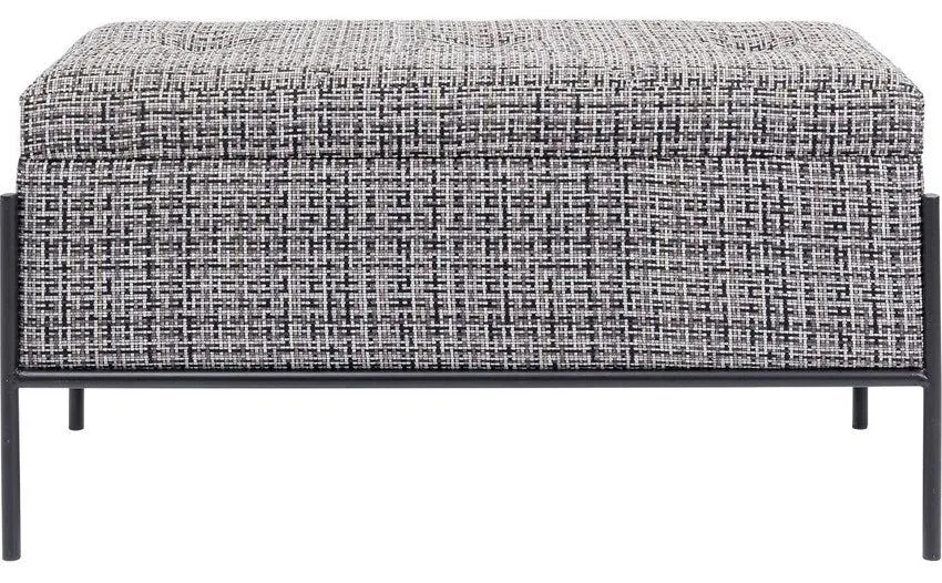 Banco Buttons Storage B&W peq