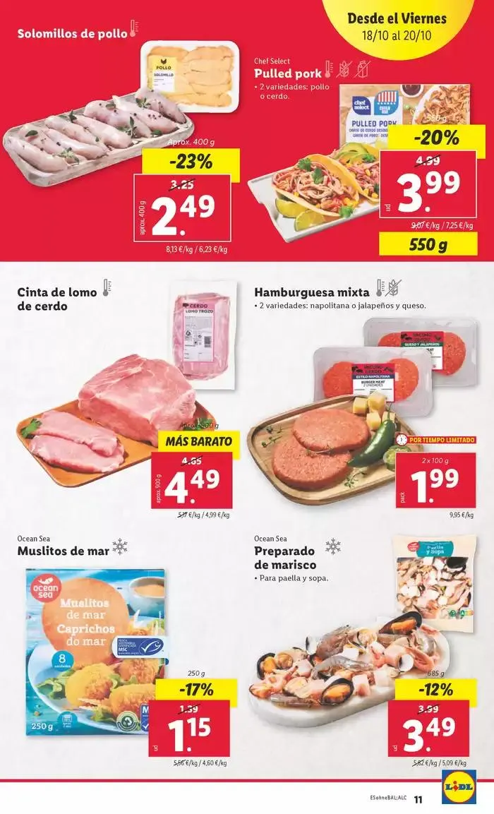 Catálogo de ¡Semana del superahorro Lidl Plus! 14 de octubre al 20 de octubre 2024 - Página 11