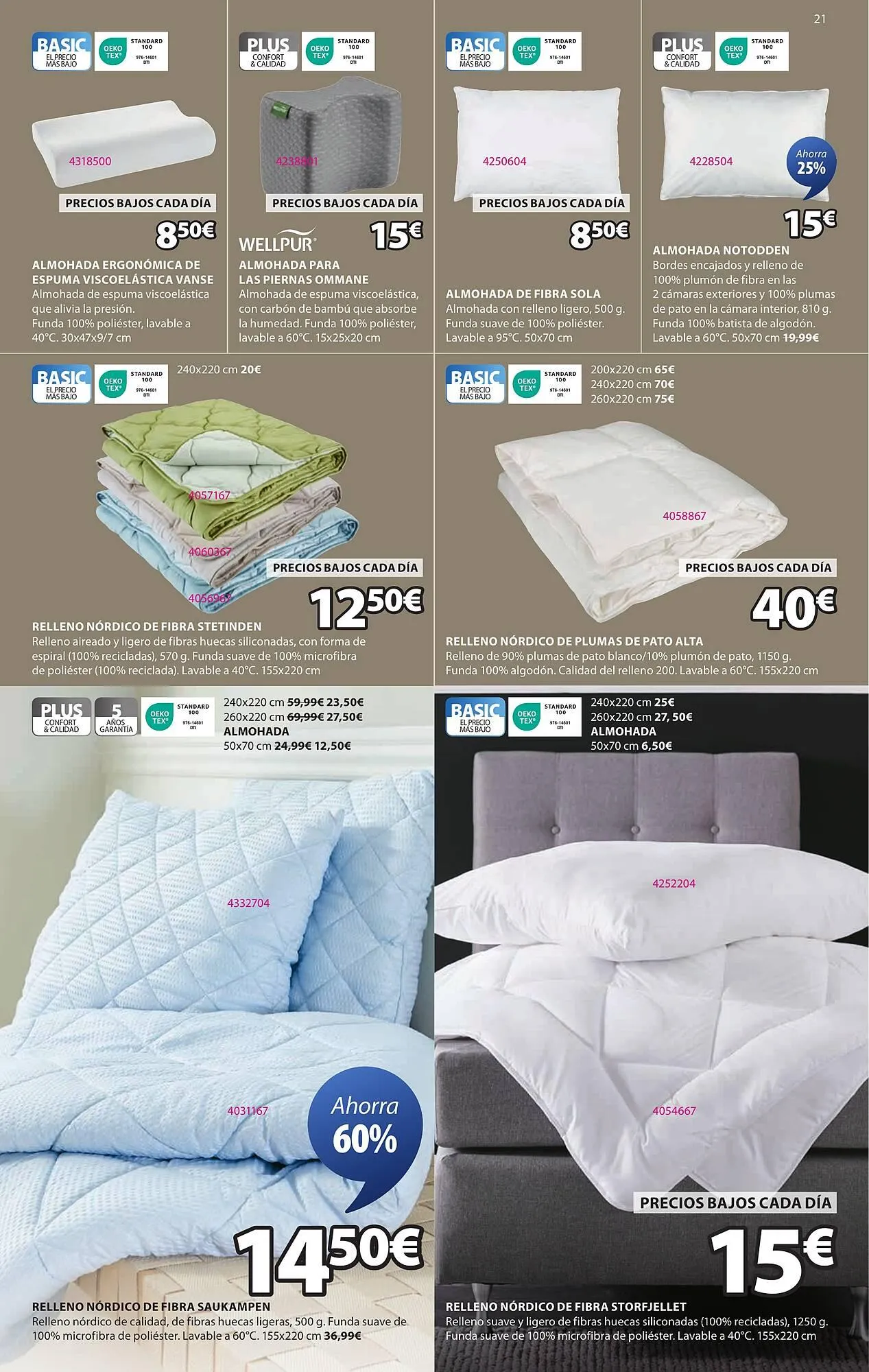 Catálogo de Folleto JYSK 15 de mayo al 11 de junio 2025 - Página 21