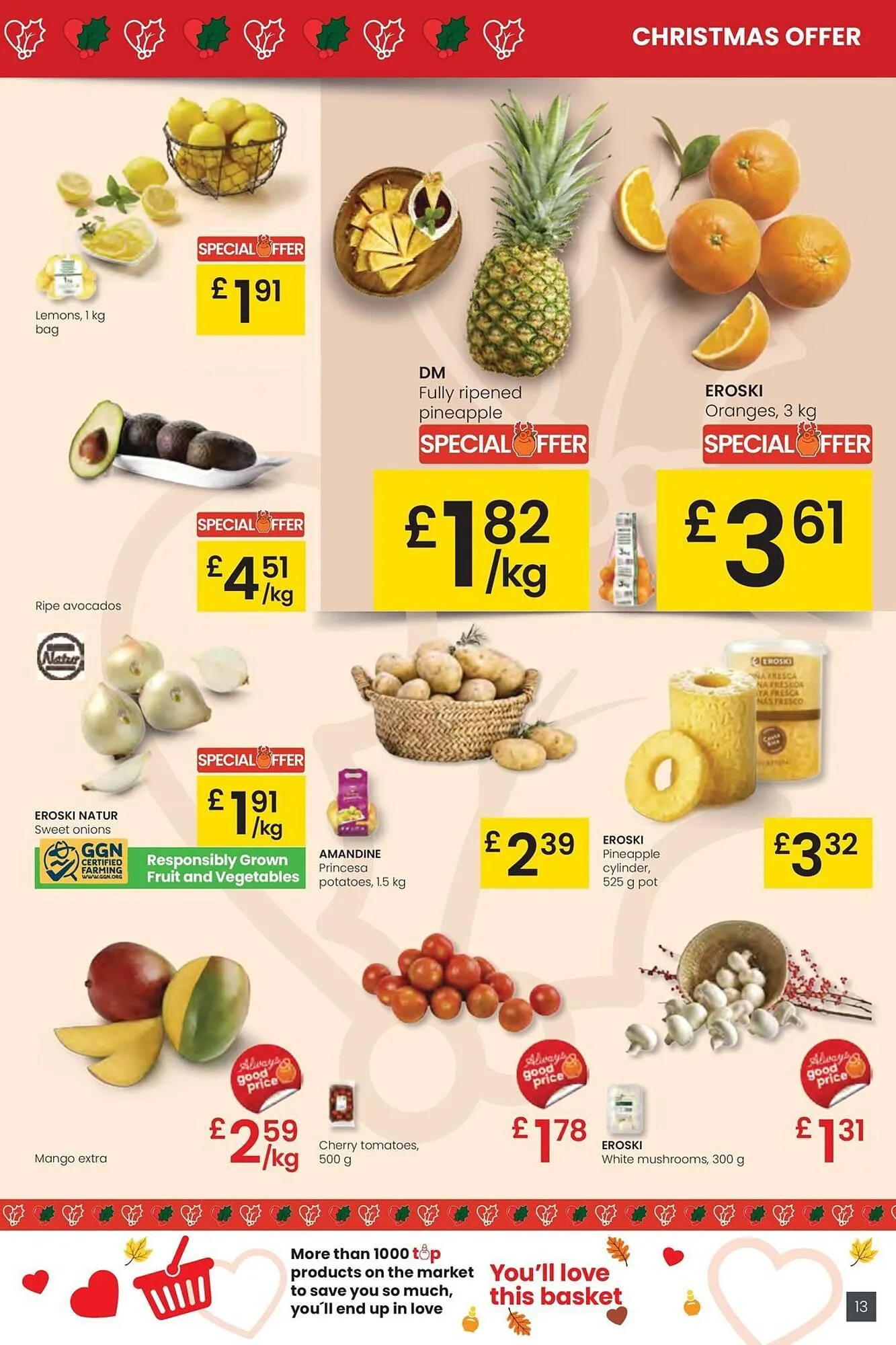 Catálogo de Folleto Eroski 18 de diciembre al 31 de diciembre 2025 - Página 13