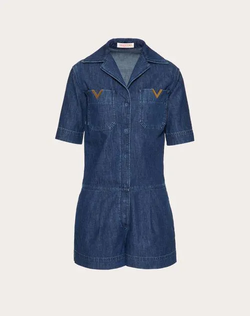 MONO DE CHAMBRAY DENIM