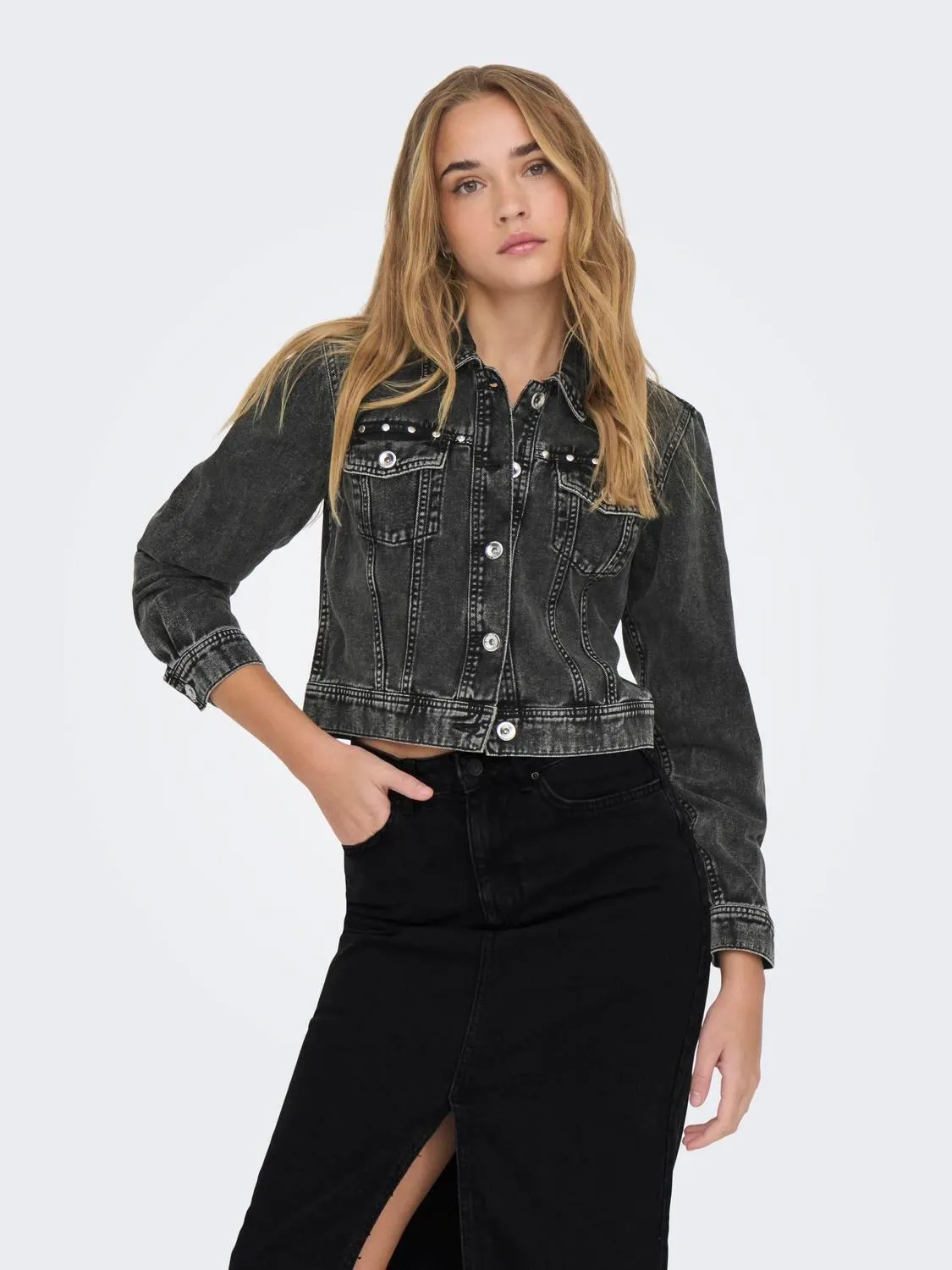 Chaquetas Cuello italiano