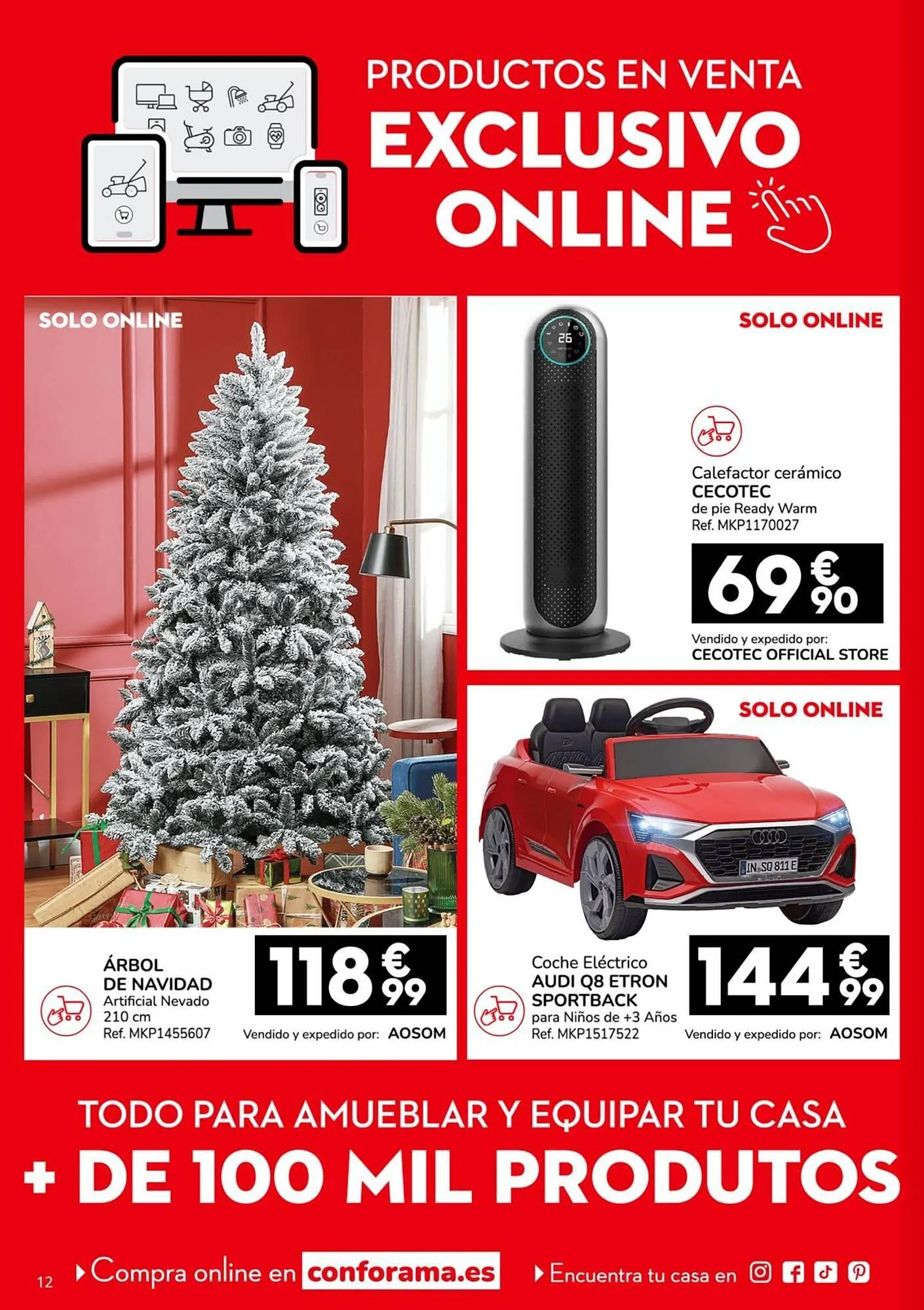 Catálogo de Catálogo Conforama 19 de diciembre al 31 de diciembre 2025 - Página 12