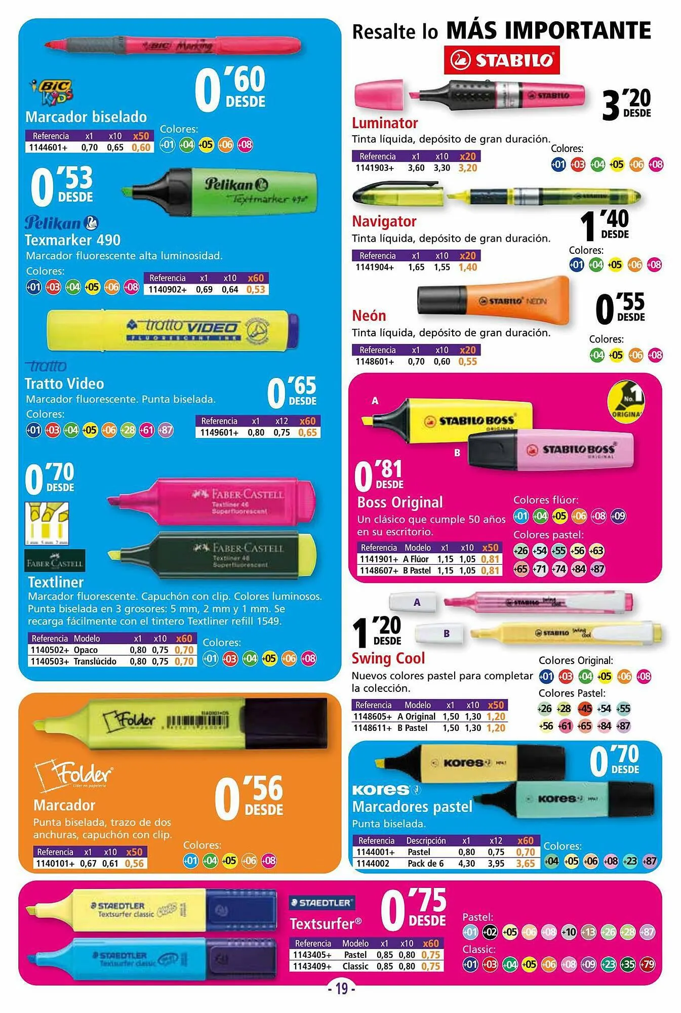Catálogo de Folleto Folder 8 de mayo al 10 de octubre 2023 - Página 19
