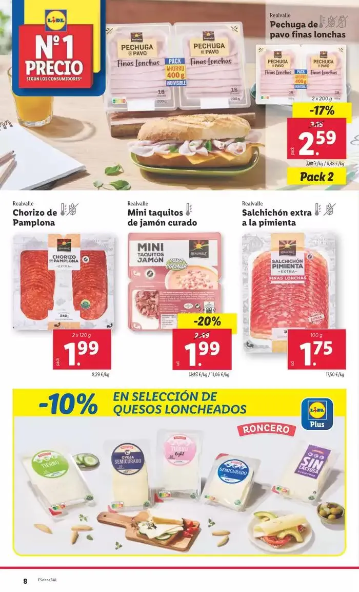 Catálogo de ¡Semana del superahorro Lidl Plus! 14 de octubre al 20 de octubre 2024 - Página 8