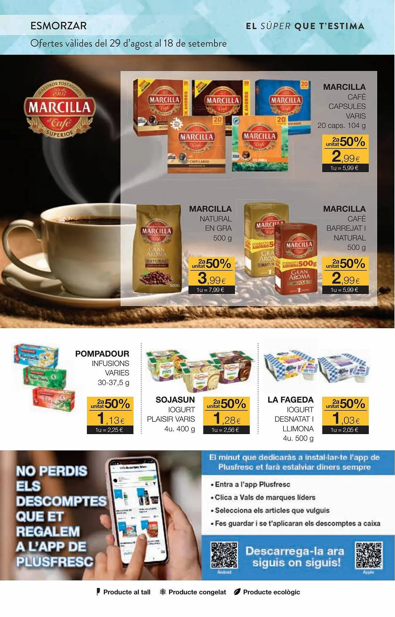 Catálogo de Folleto Plusfresc 29 de agosto al 18 de septiembre 2023 - Página 3