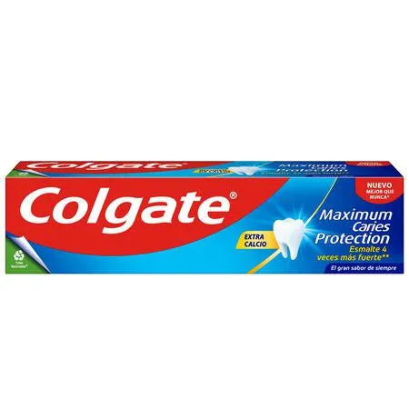 Pasta Dental Colgate 50 ml Maximum Protection Caries Extra Calcio