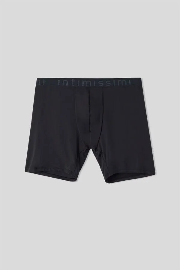 Long Microfibre Boxers