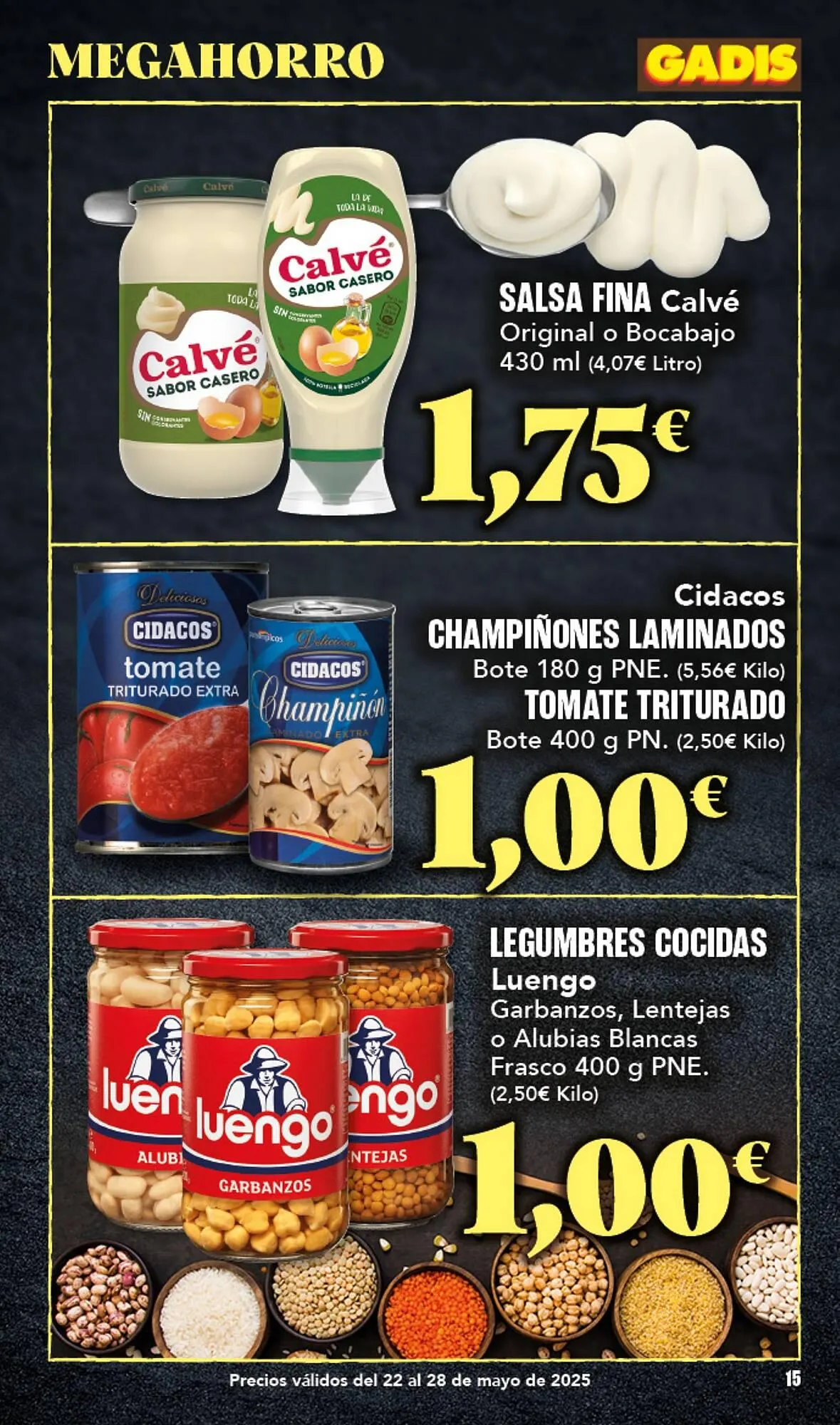 Catálogo de Folleto Gadis 22 de mayo al 28 de mayo 2025 - Página 15