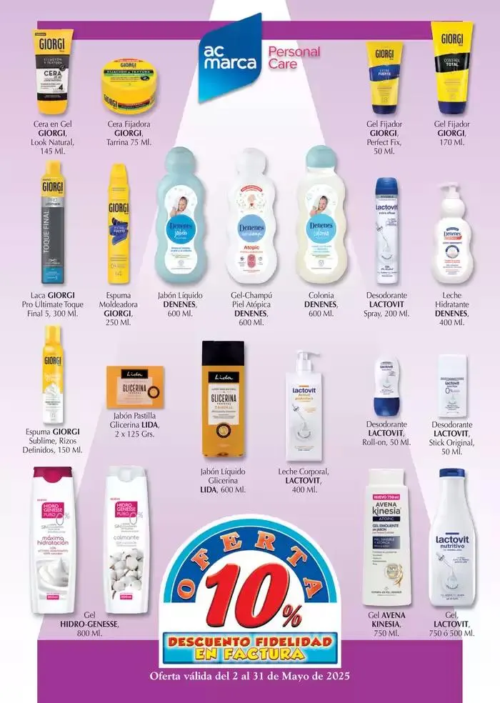 Catálogo de Oferta válida del 2 al 31 de Mayo 5 de mayo al 31 de mayo 2025 - Página 10