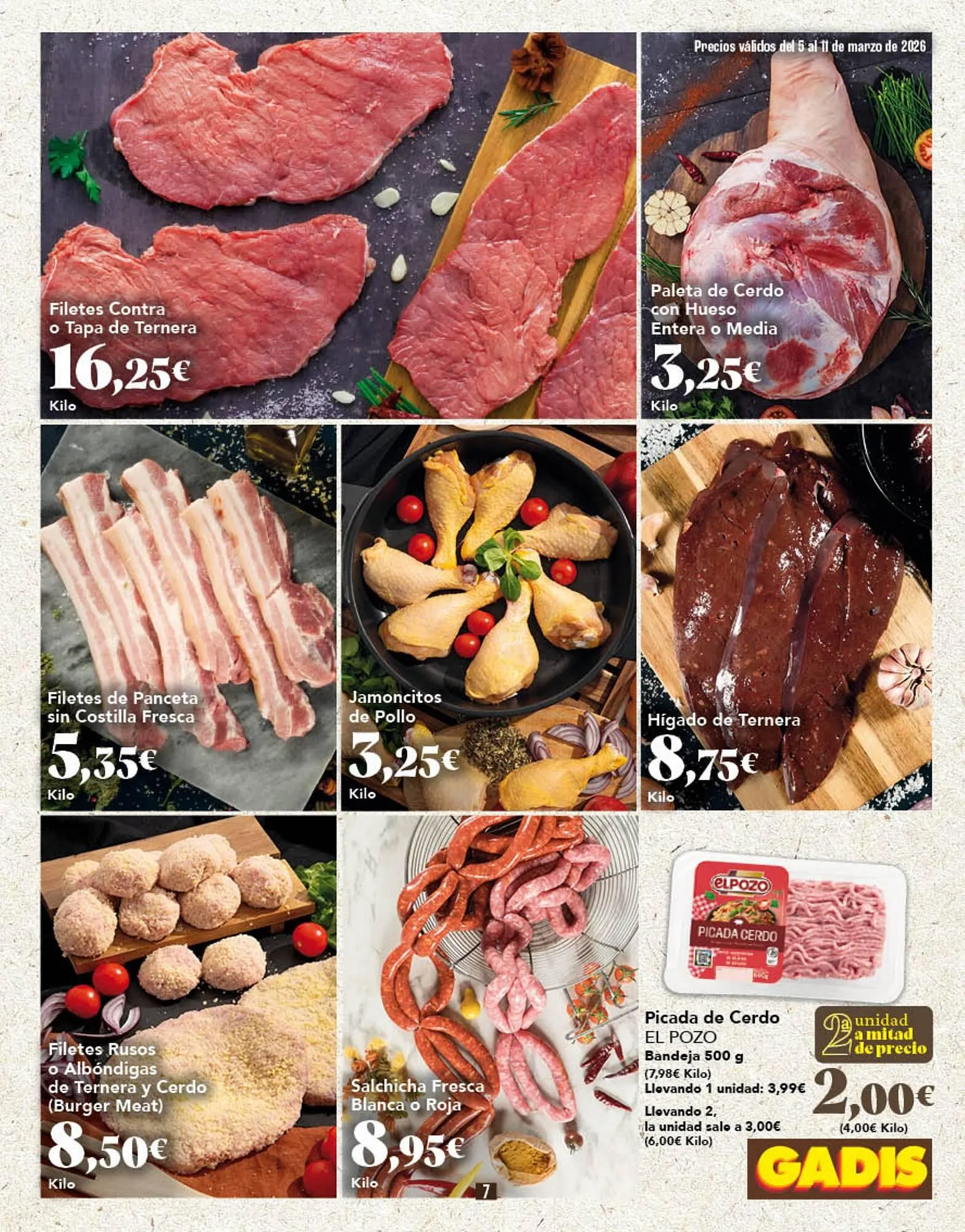 Catálogo de Folleto Gadis 5 de marzo al 11 de marzo 2026 - Página 7