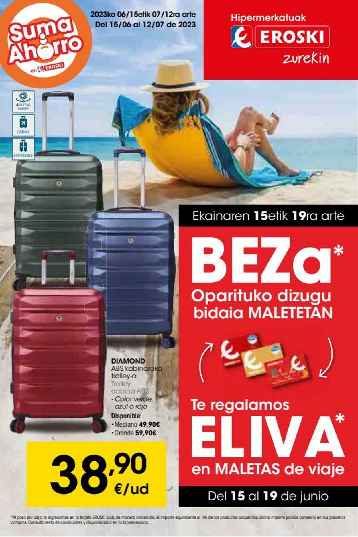 Catálogo de Eroski Oferta actual 10 de junio al 24 de junio 2025 - Página 1
