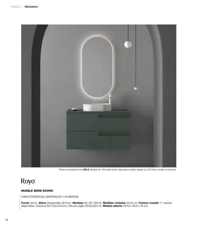 Catálogo de Catálogo de baños 24/25 2 de enero al 31 de agosto 2025 - Página 165