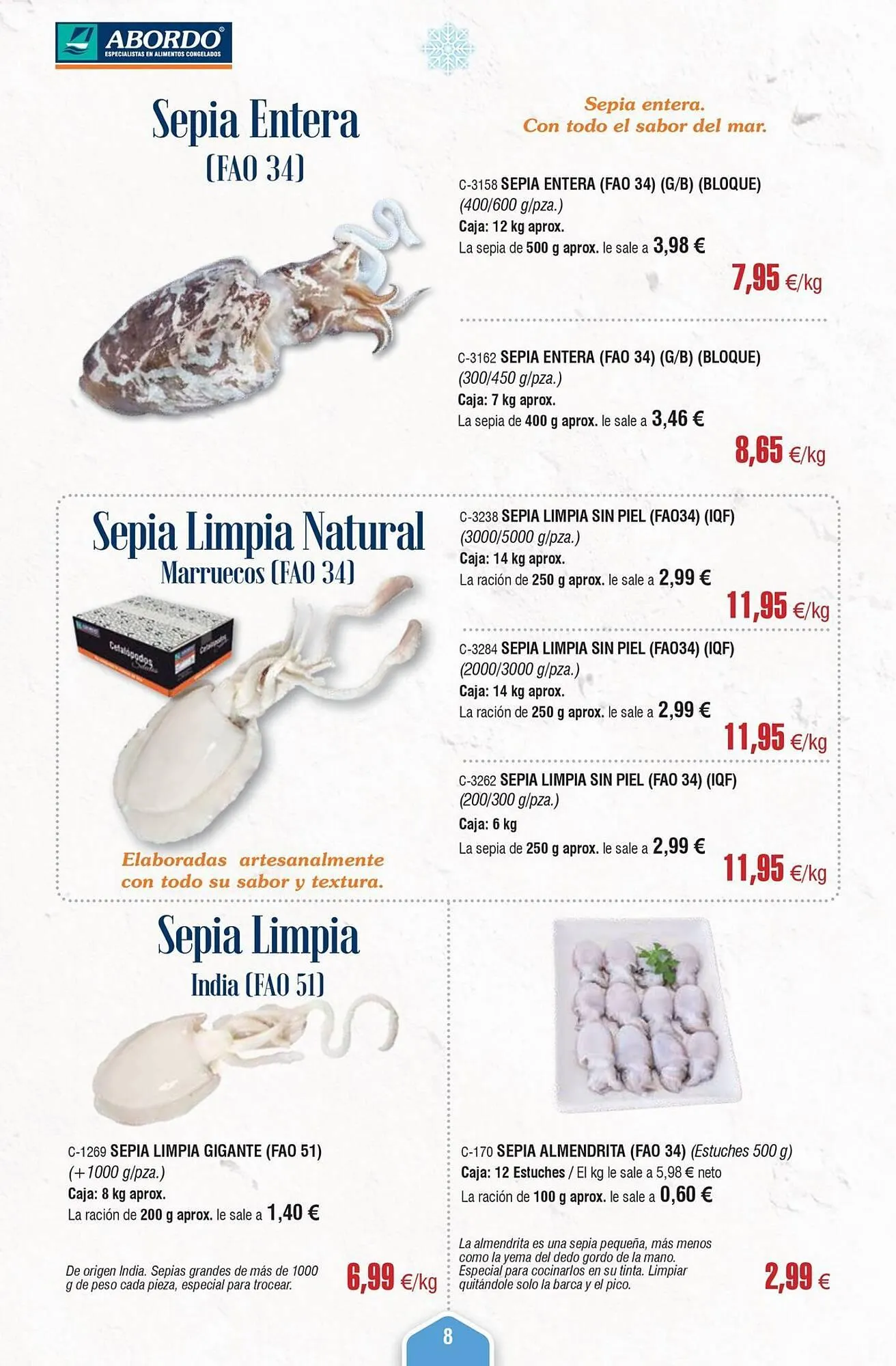 Catálogo de Folleto Abordo 2 de julio al 31 de julio 2025 - Página 8