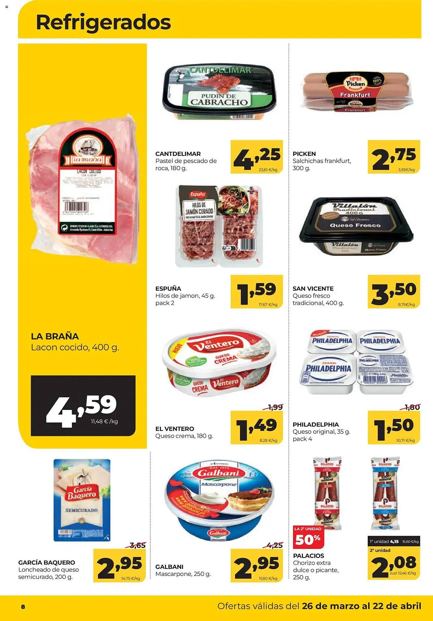 Catálogo de Folleto Alimerka 26 de marzo al 22 de abril 2026 - Página 8