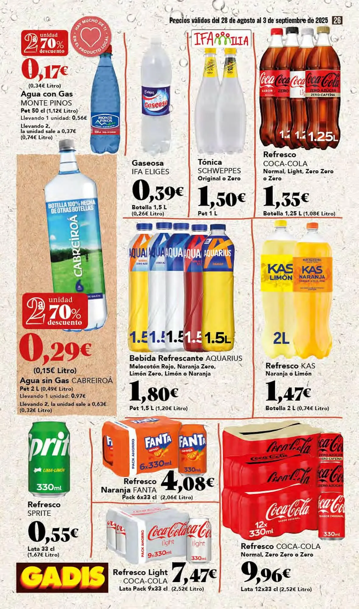 Catálogo de Folleto Gadis 28 de agosto al 3 de septiembre 2025 - Página 26