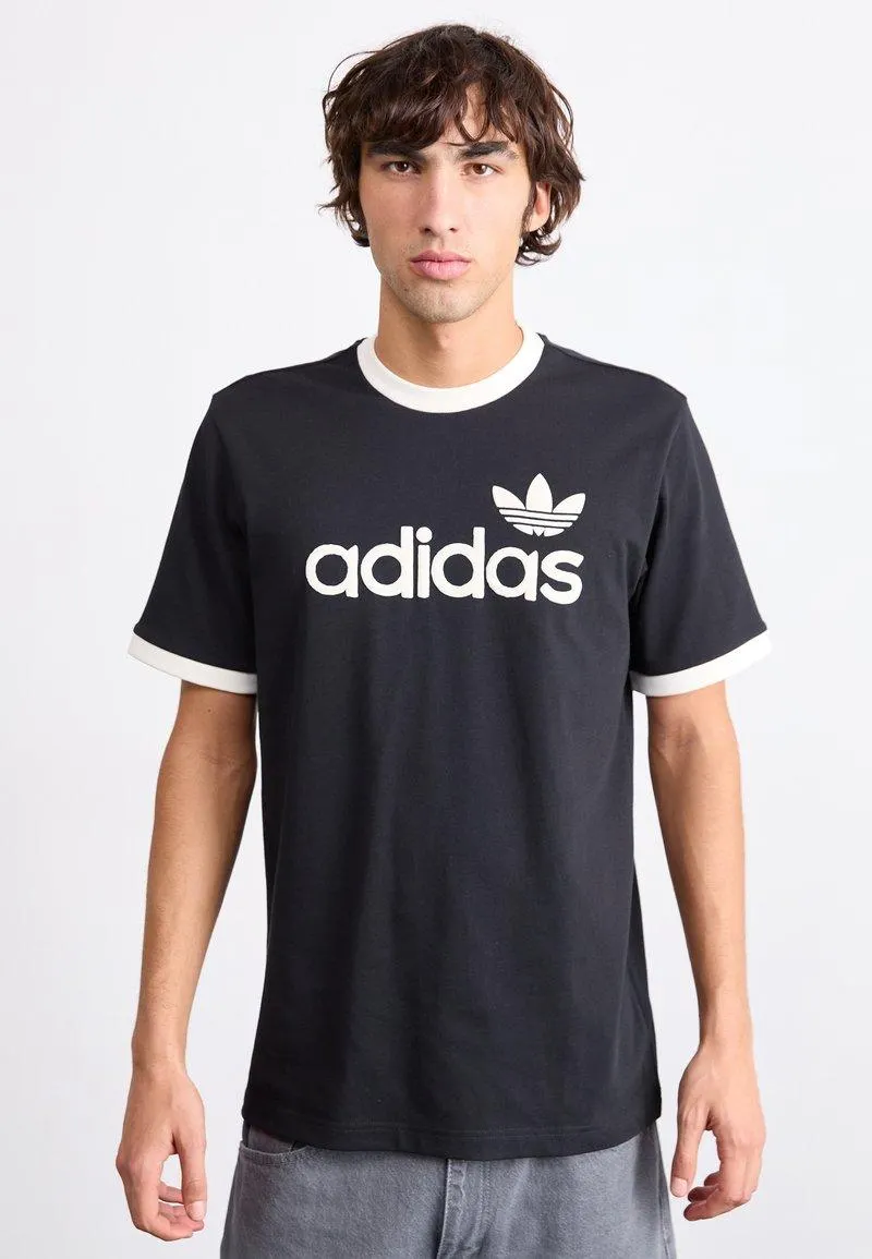 SIMPLE - Camiseta estampada - black