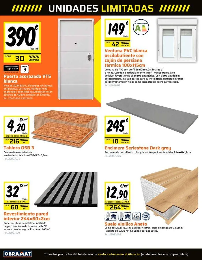 Catálogo de Folleto Obramat 25 de junio al 8 de julio 2024 - Página 2