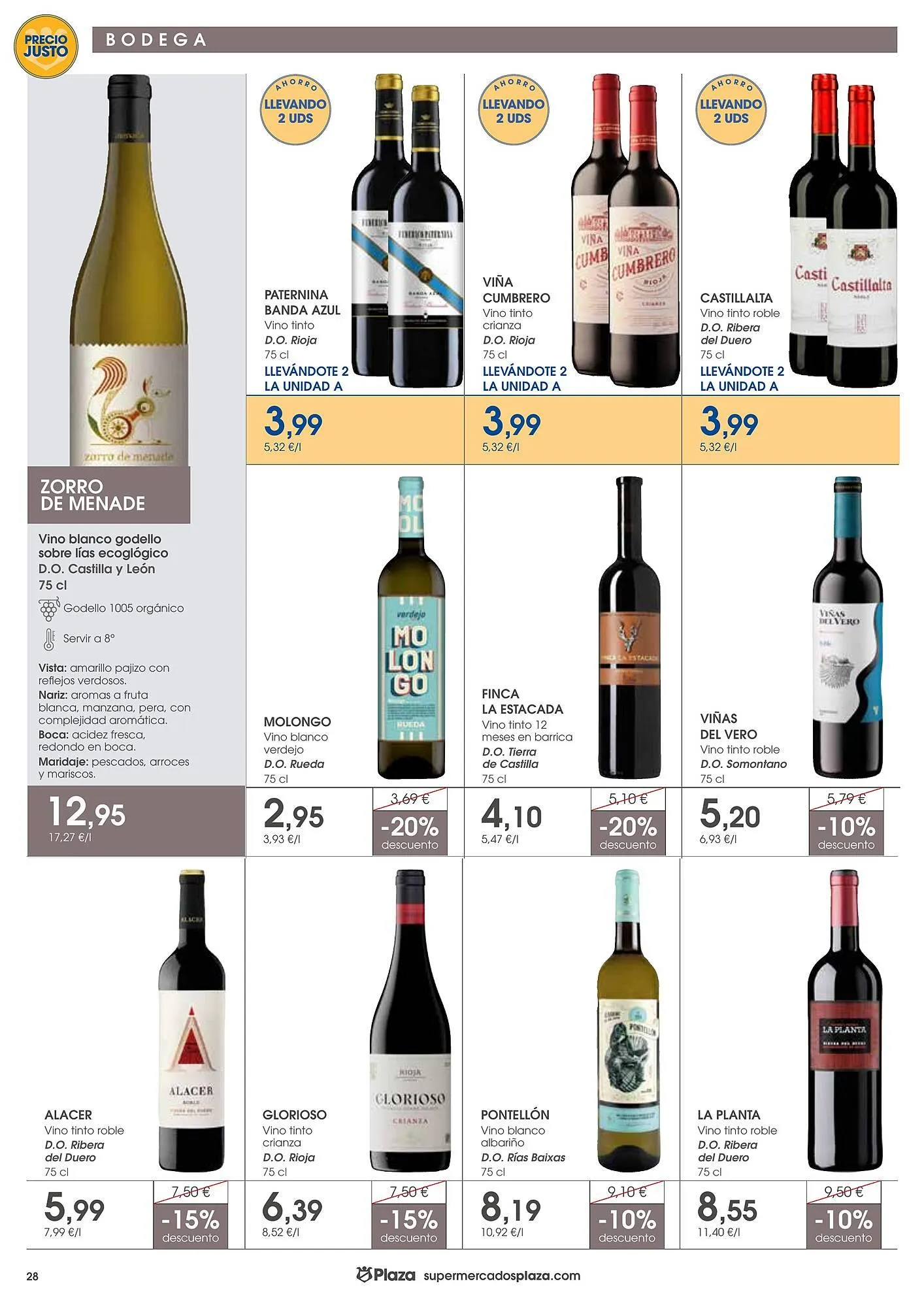 Catálogo de Folleto Supermercados Plaza 23 de abril al 6 de mayo 2026 - Página 28