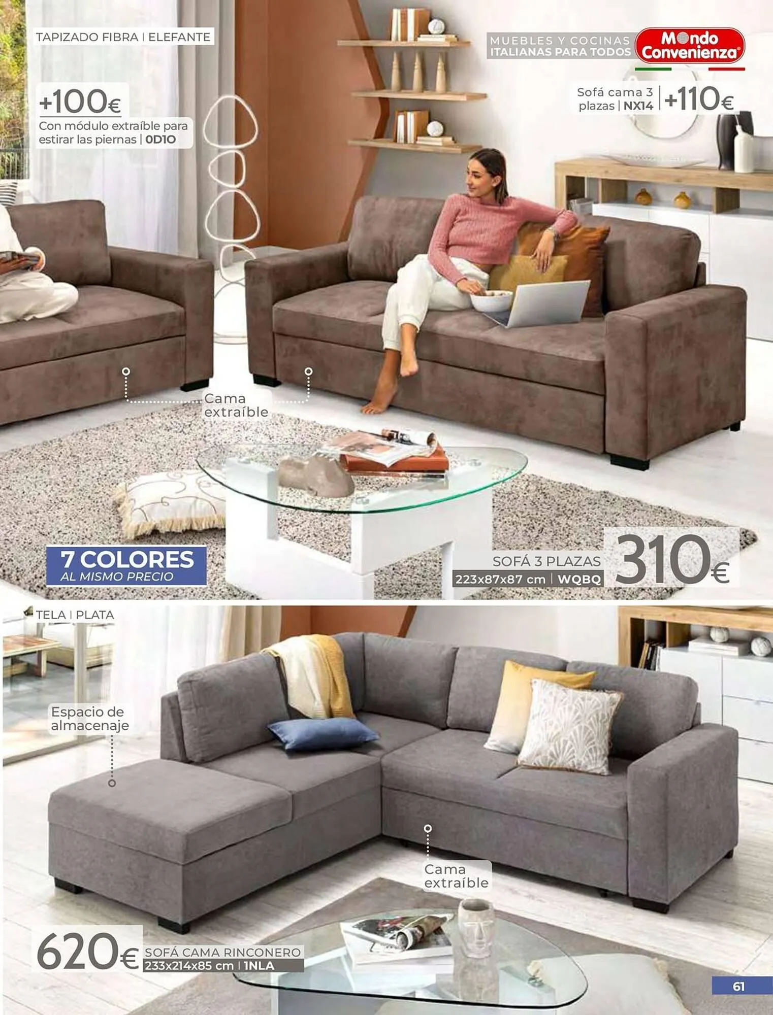 Catálogo de Catálogo Mondo Convenienza 2 de marzo al 31 de mayo 2026 - Página 63