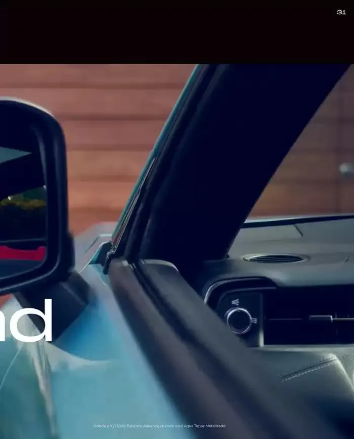 Catálogo de Honda E:Ny1 30 de agosto al 30 de junio 2025 - Página 31