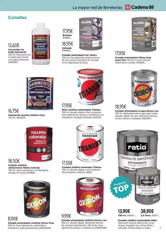 Catálogo de Renovación y mantenimiento del hogar 1 de enero al 31 de diciembre 2025 - Página 11