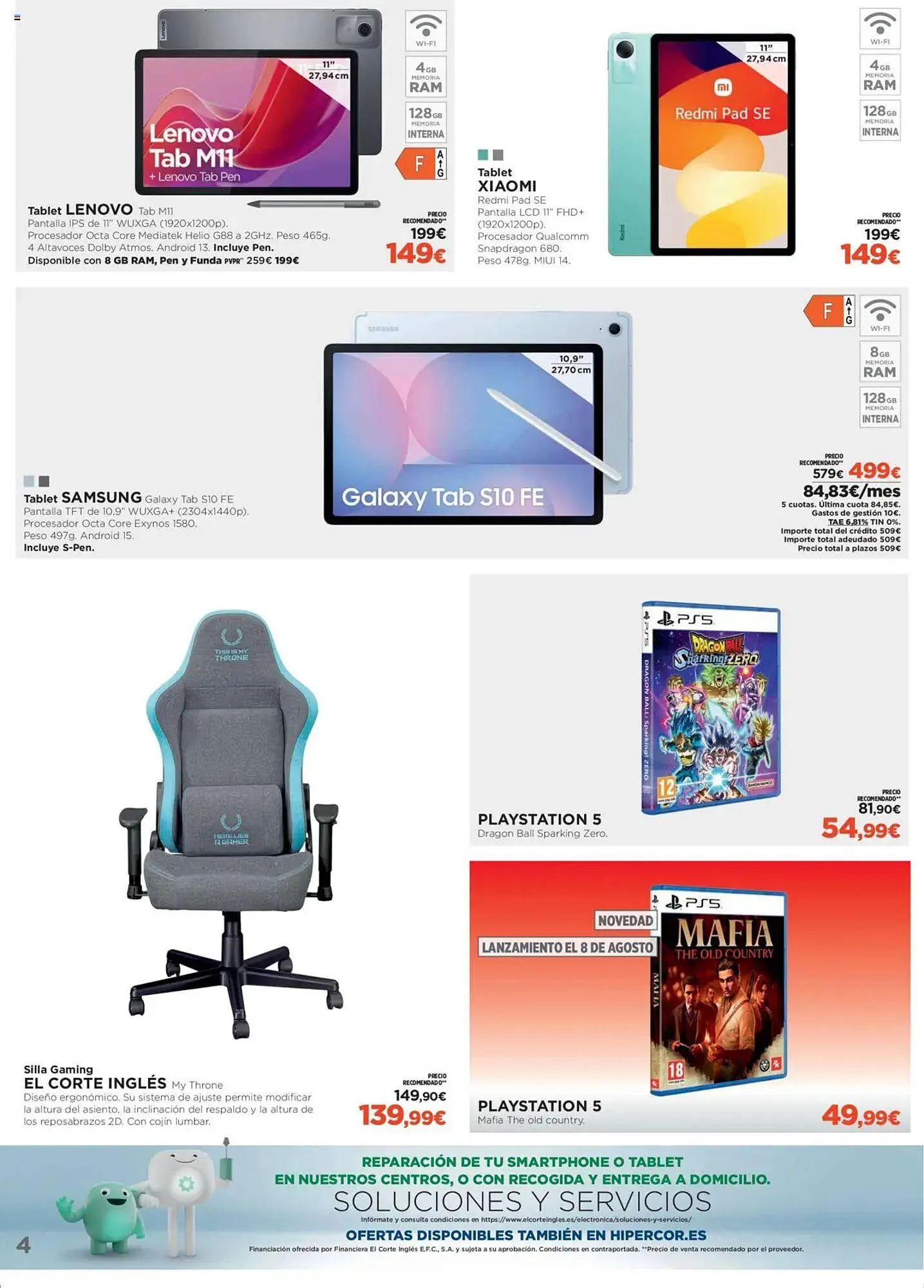 Catálogo de Folleto El Corte Inglés 7 de agosto al 20 de agosto 2025 - Página 4