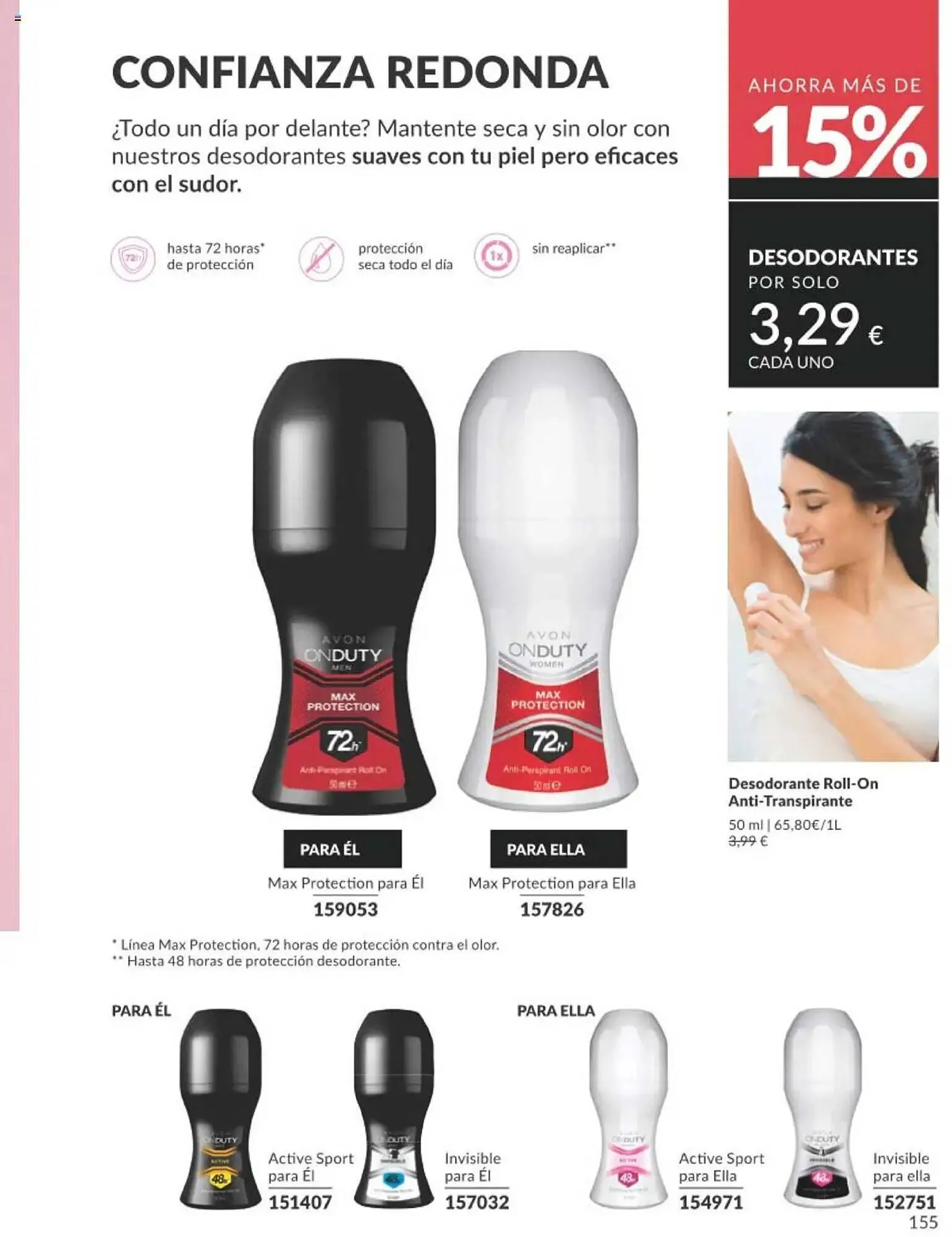 Catálogo de Folleto AVON 1 de agosto al 31 de agosto 2025 - Página 155
