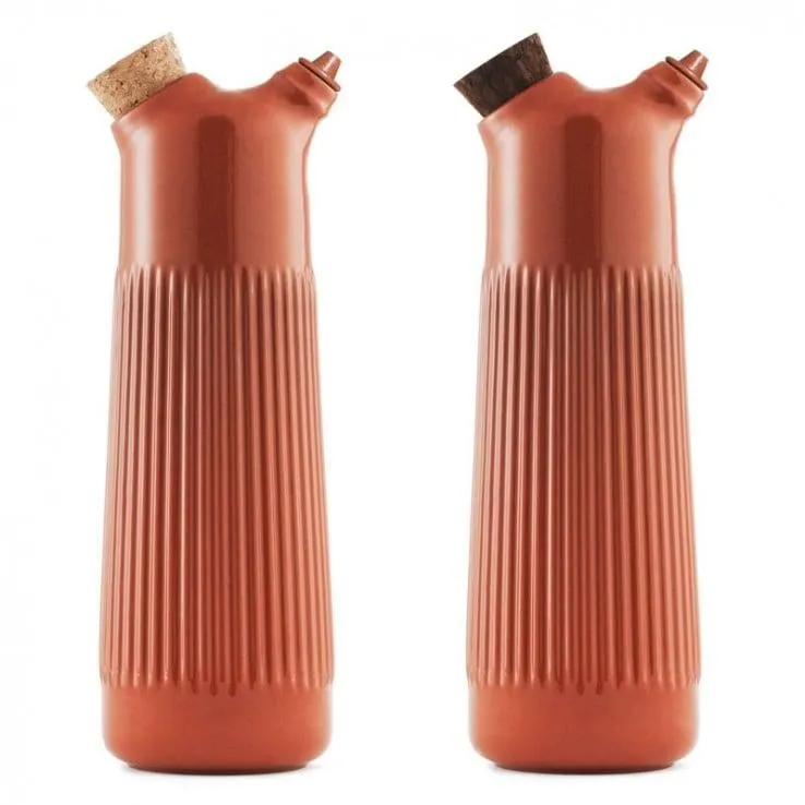 Aceitera y Vinagrera Junto