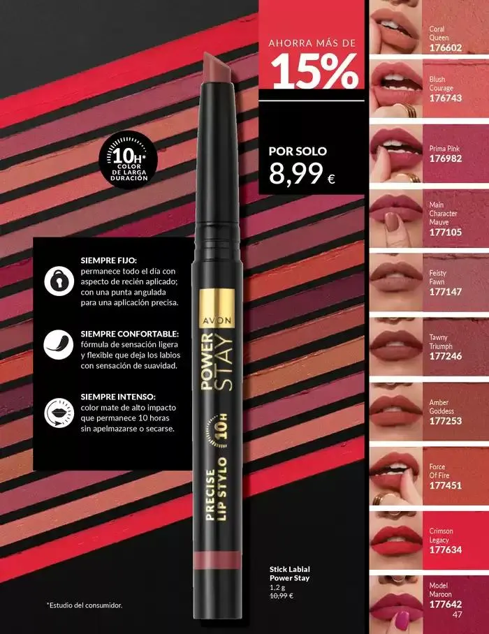 Catálogo de Catálogo AVON 3 de marzo al 31 de marzo 2025 - Página 47