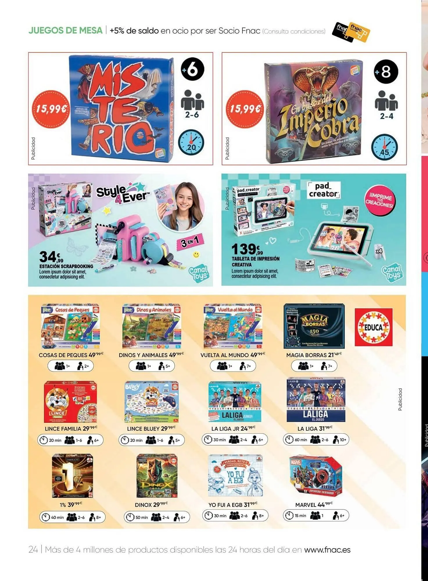 Catálogo de Catálogo Fnac 18 de noviembre al 5 de enero 2026 - Página 24