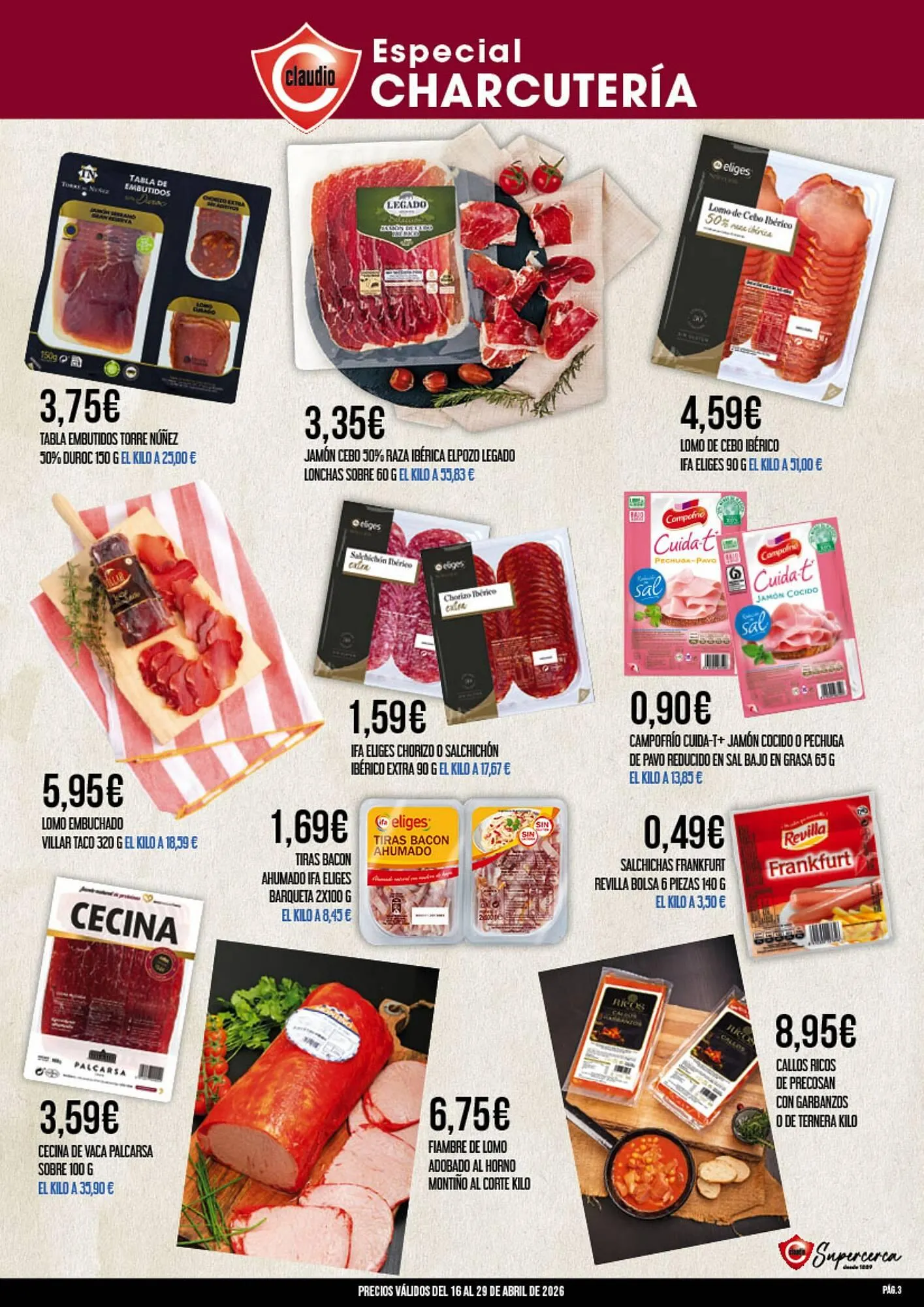 Catálogo de Folleto Claudio 16 de abril al 29 de abril 2026 - Página 3