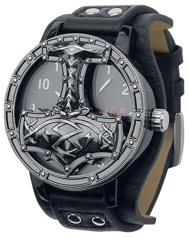 "Thor's Hammer" Relojes Negro de etNox Time