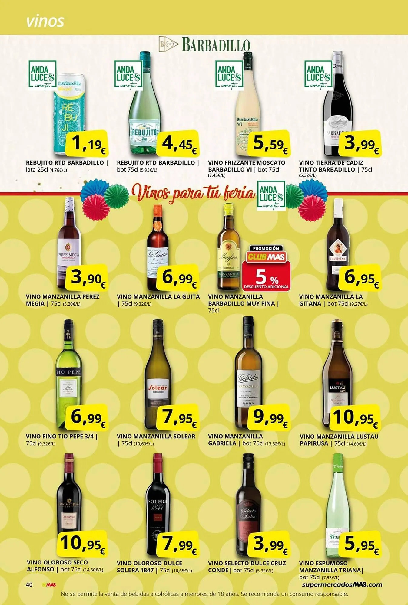 Catálogo de Folleto Supermercados MAS 27 de marzo al 29 de abril 2026 - Página 40