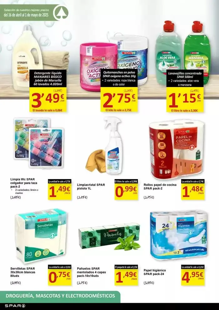 Catálogo de SPAR oferta 2ª abril 16 de abril al 1 de mayo 2025 - Página 10