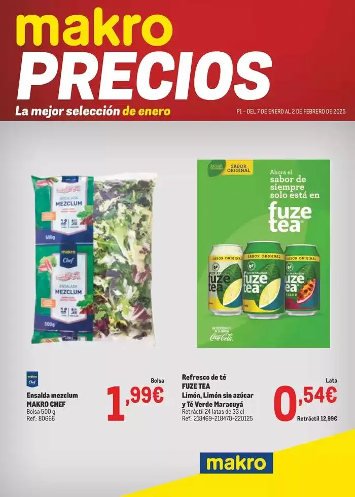 Catálogo de Makro Precios Norte 8 de enero al 2 de febrero 2025 - Página 1