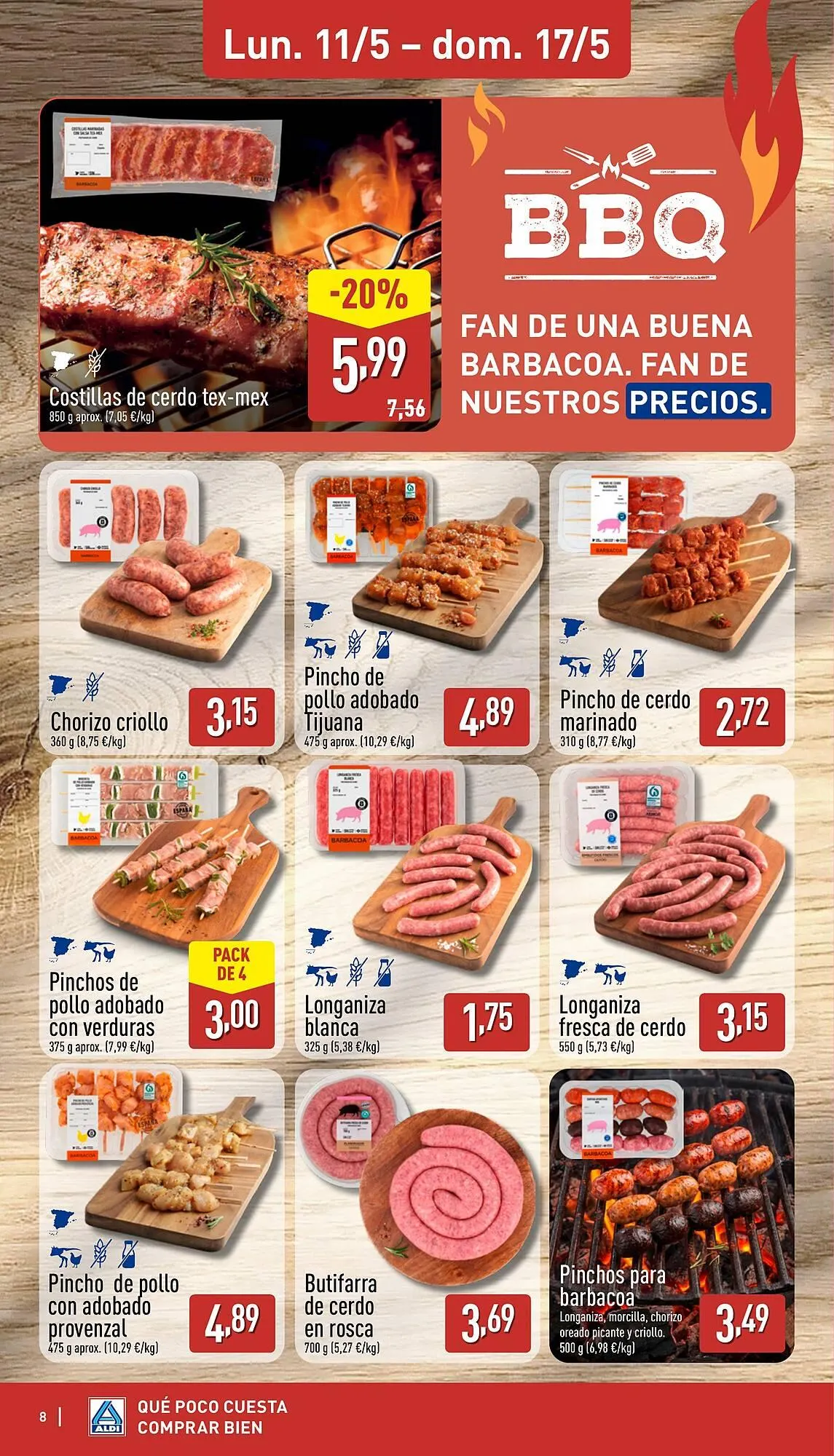 Catálogo de Folleto ALDI 11 de mayo al 17 de mayo 2026 - Página 8