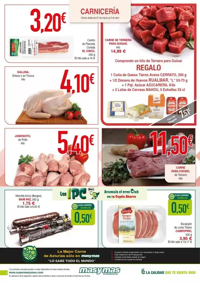 Catálogo de Oferta válida del 27 de marzo al 29 de abril 27 de marzo al 29 de abril 2025 - Página 4