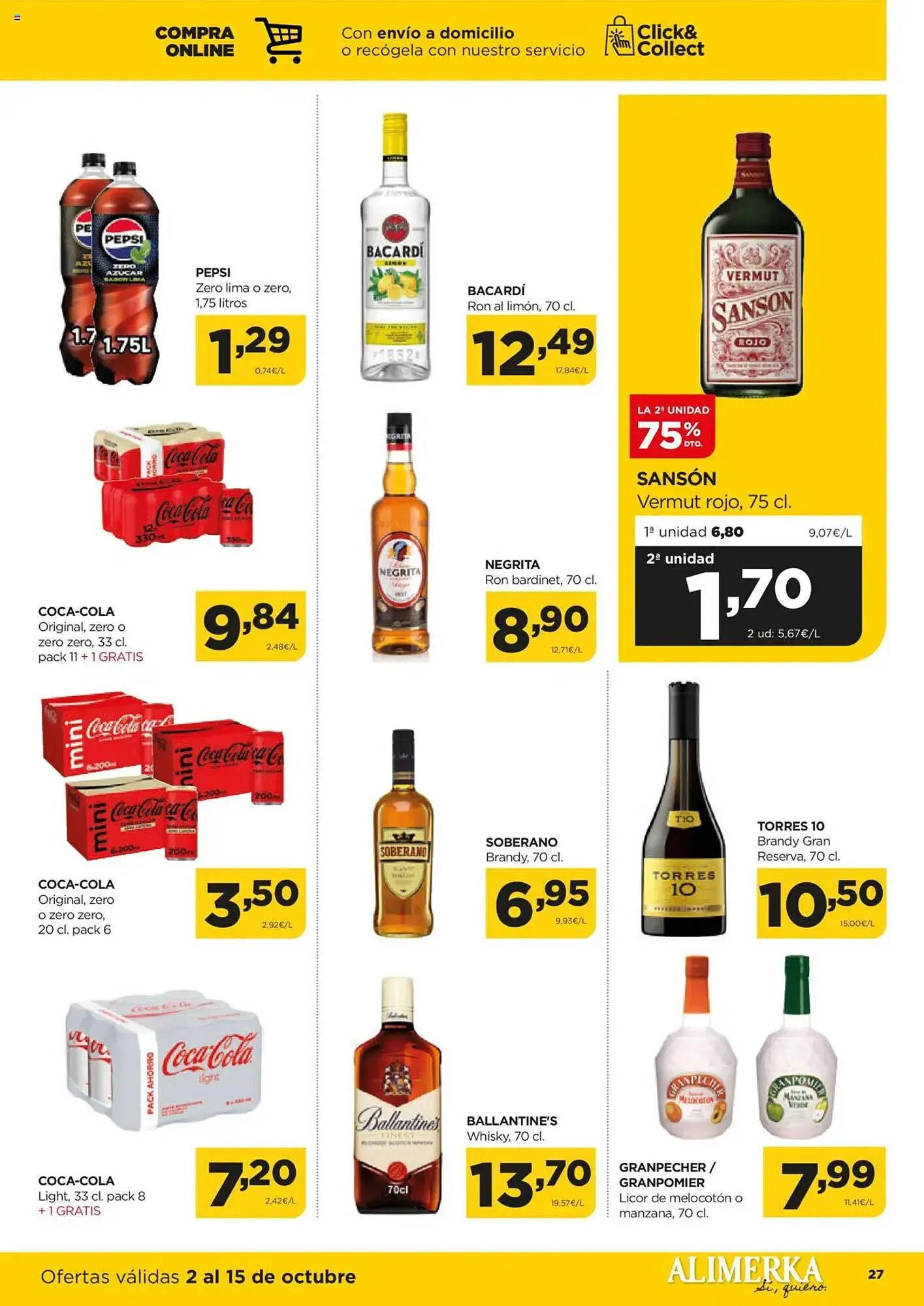 Catálogo de Folleto Alimerka 2 de octubre al 15 de octubre 2025 - Página 27
