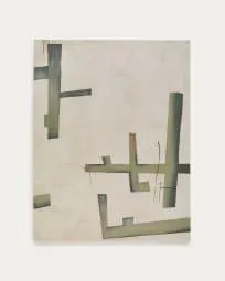 Sofá modular Martina 3 plazas de chenilla con chaise longue izquierdo color crudo 287 cm