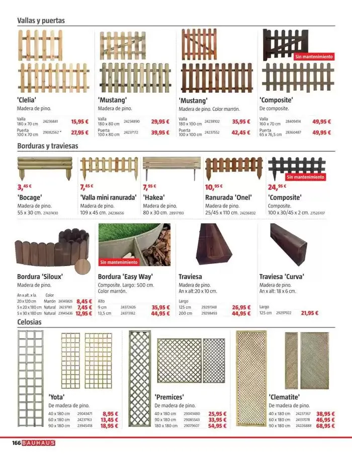 Catálogo de Bauhaus Verano 1 de junio al 31 de agosto 2025 - Página 166