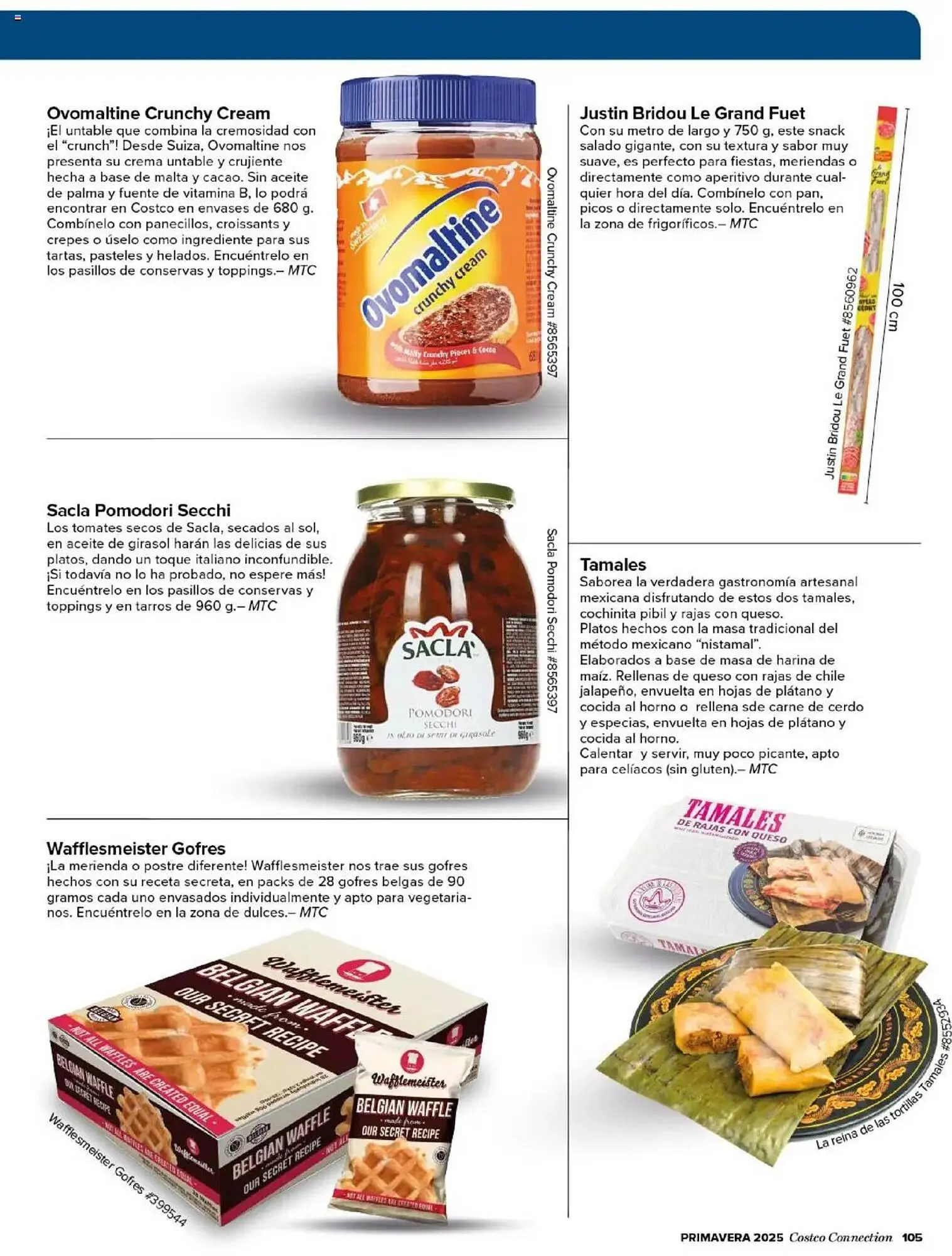 Catálogo de Folleto Costco 8 de abril al 31 de julio 2025 - Página 105