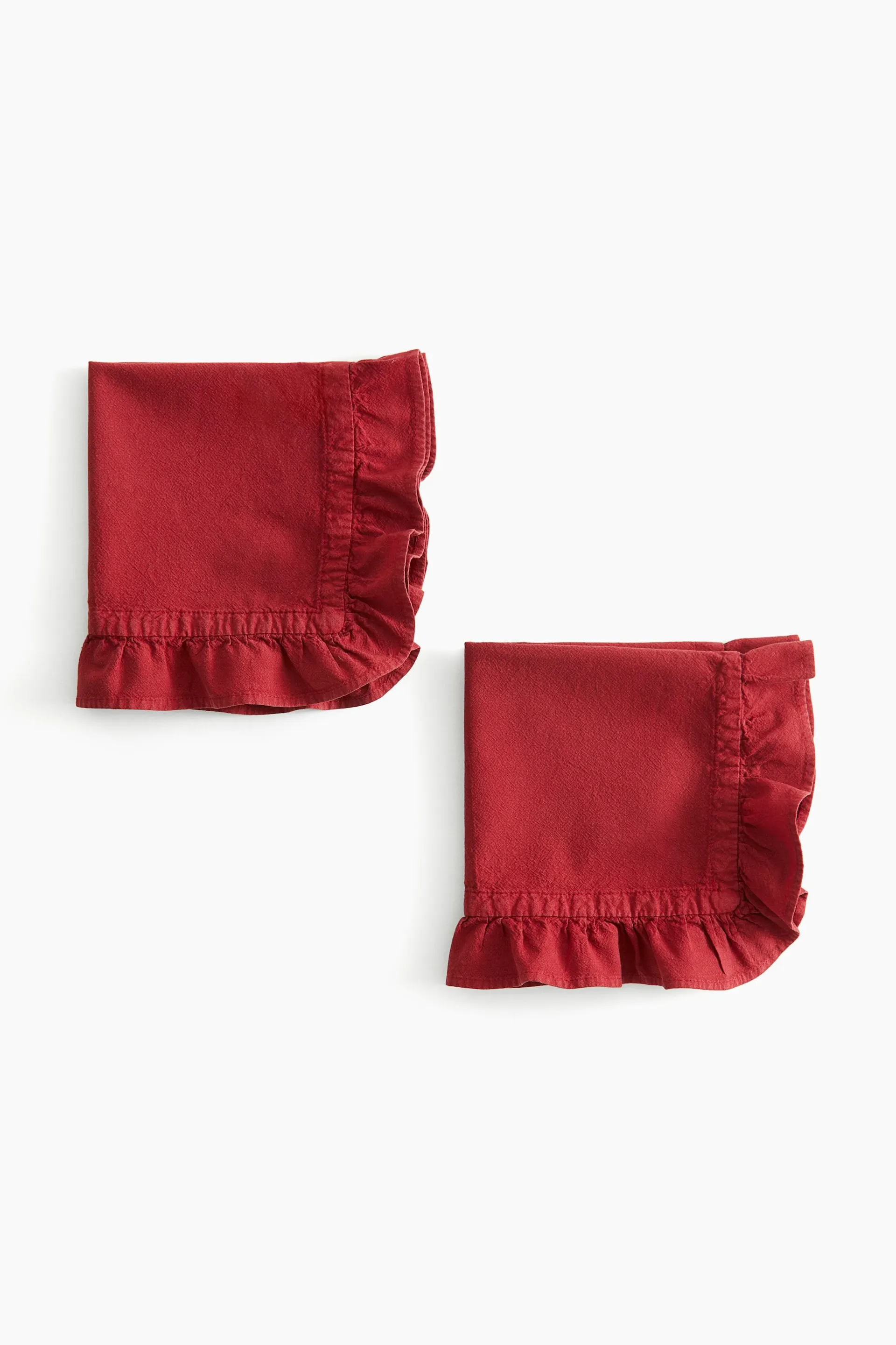 Pack de 2 servilletas con volantes
