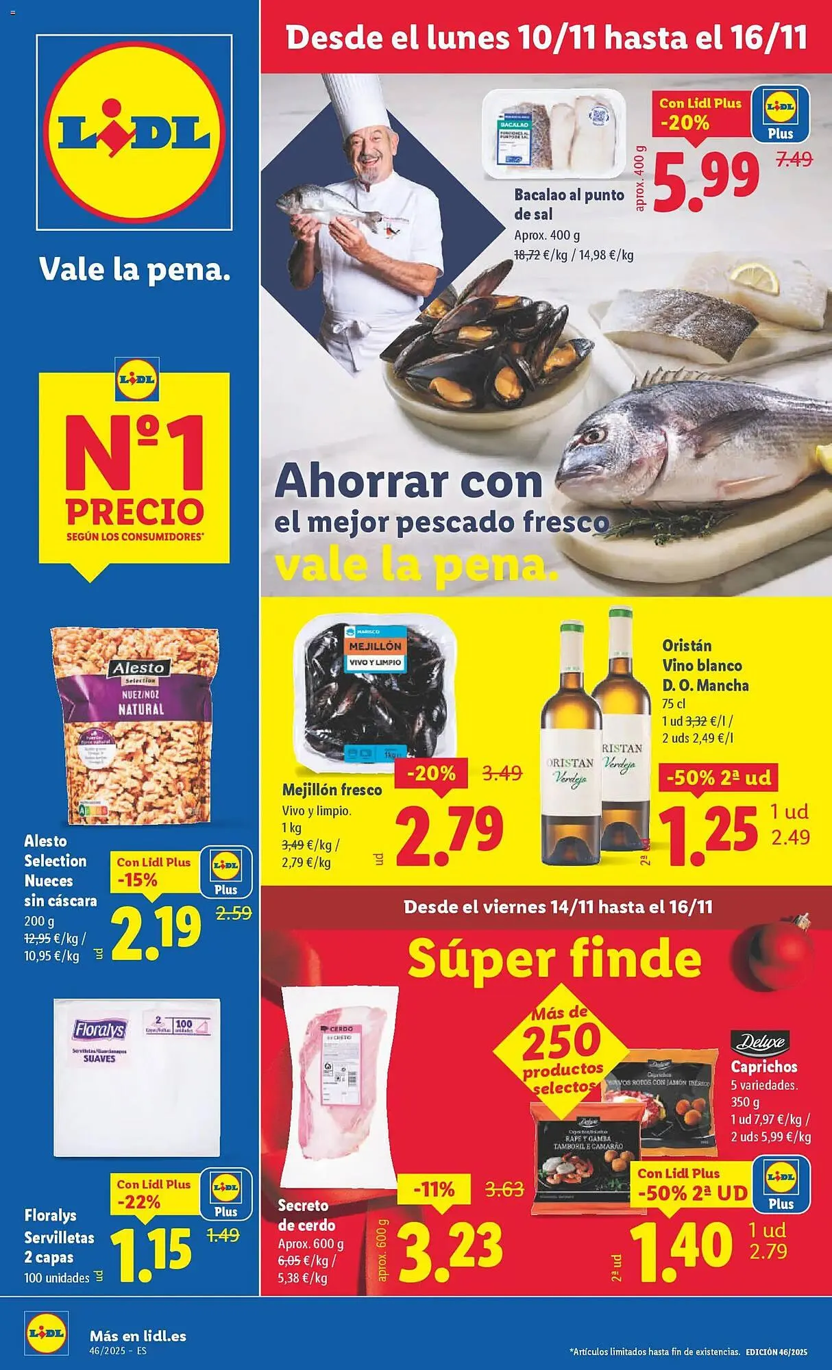 Catálogo de Catálogo Lidl 10 de noviembre al 16 de noviembre 2025 - Página 1