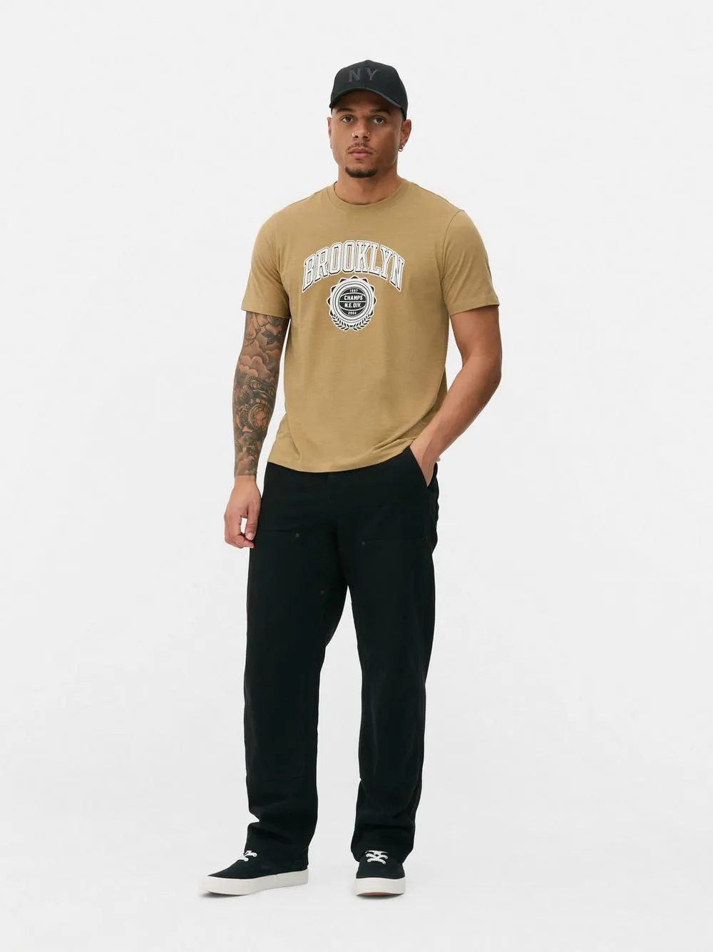 Camiseta de estilo universitario «Brooklyn»