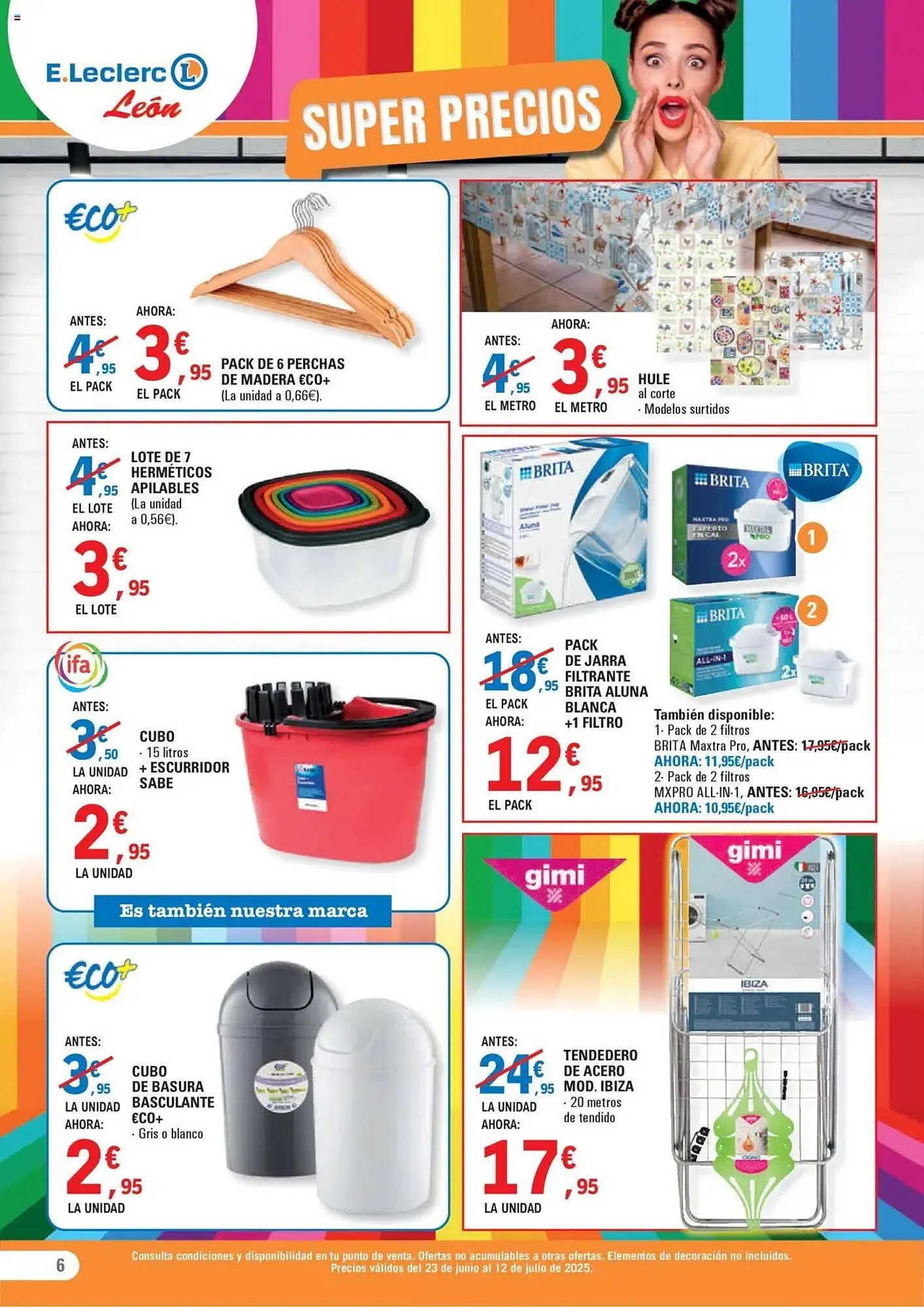 Catálogo de Folleto E.Leclerc 23 de junio al 12 de julio 2025 - Página 6