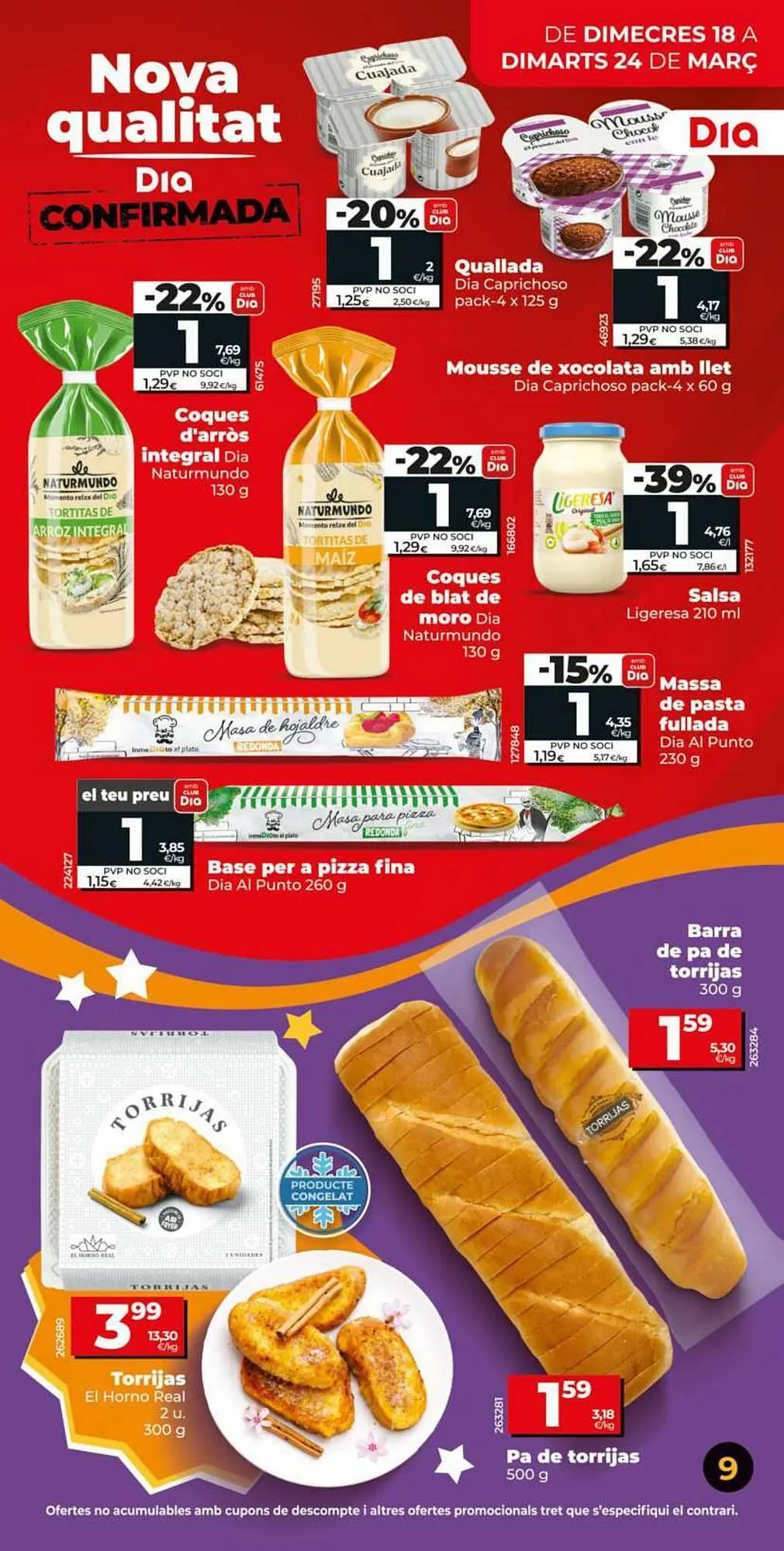 Catálogo de Folleto Dia 18 de marzo al 24 de marzo 2026 - Página 9