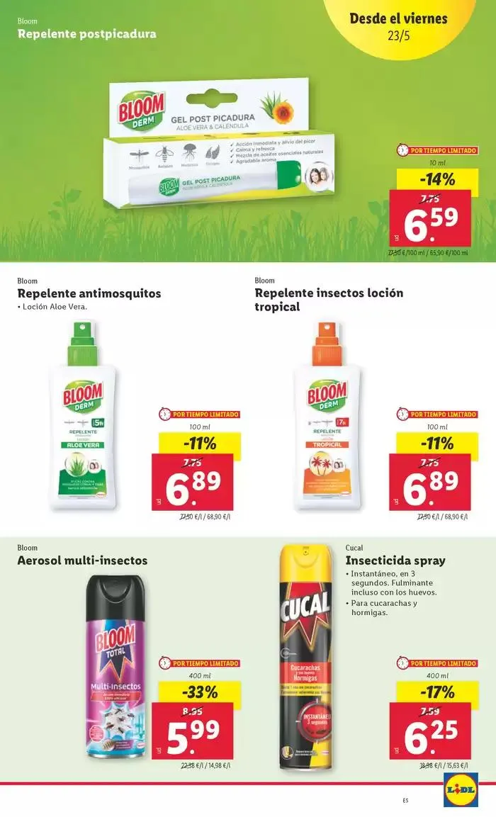 Catálogo de ¡Bazar Lidl! Ofertas válidas del 19/05 al 25/05 19 de mayo al 25 de mayo 2025 - Página 13