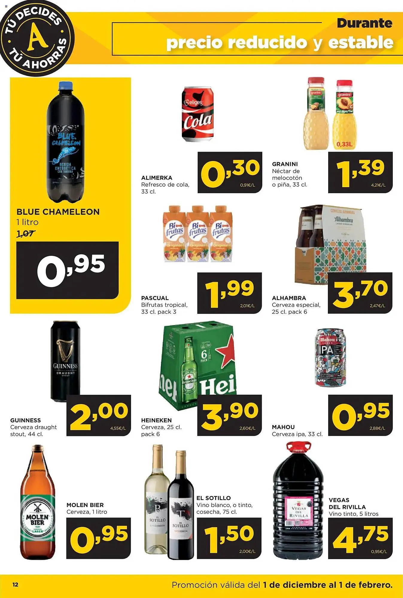 Catálogo de Folleto Alimerka 1 de diciembre al 1 de febrero 2026 - Página 12